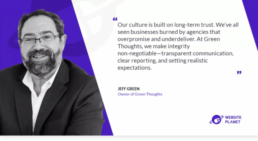 Author and marketing expert Jeff Green Interviewed as digital marketing authority.