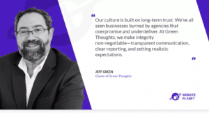 Author and marketing expert Jeff Green Interviewed as digital marketing authority.
